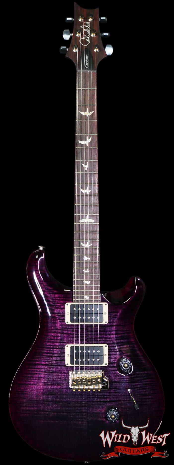 Paul Reed Smith PRS Core Series Custom 24 Rosewood Fingerboard Purple Iris Wrapburst - Image 1