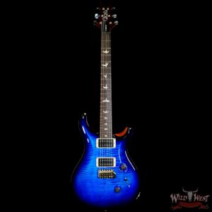 Paul Reed Smith PRS Core Series Custom 24 Rosewood Fingerboard Sapphire Smoke Burst Natural back - Image 3
