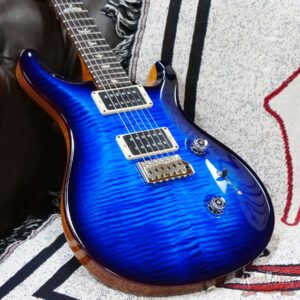 Paul Reed Smith PRS Core Series Custom 24 Rosewood Fingerboard Sapphire Smoke Burst Natural back - Image 8