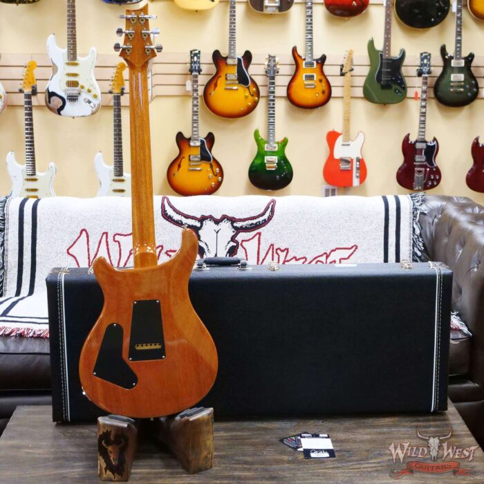 Paul Reed Smith PRS Core Series Custom 24 Rosewood Fingerboard Sapphire Smoke Burst Natural back - Image 9