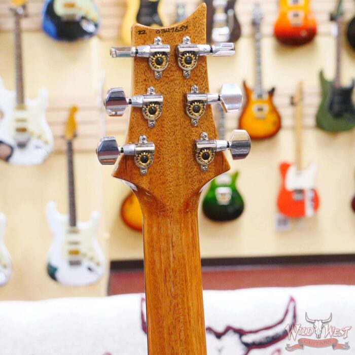 Paul Reed Smith PRS Core Series Custom 24 Rosewood Fingerboard Sapphire Smoke Burst Natural back - Image 10