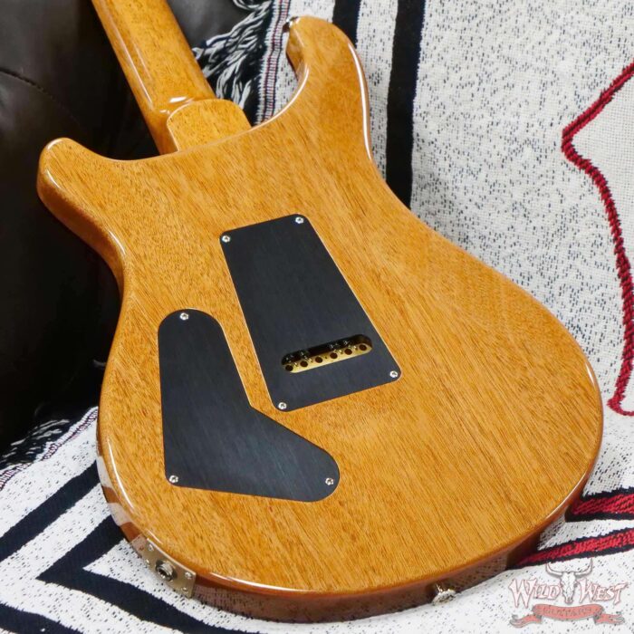 Paul Reed Smith PRS Core Series Custom 24 Rosewood Fingerboard Sapphire Smoke Burst Natural back - Image 11