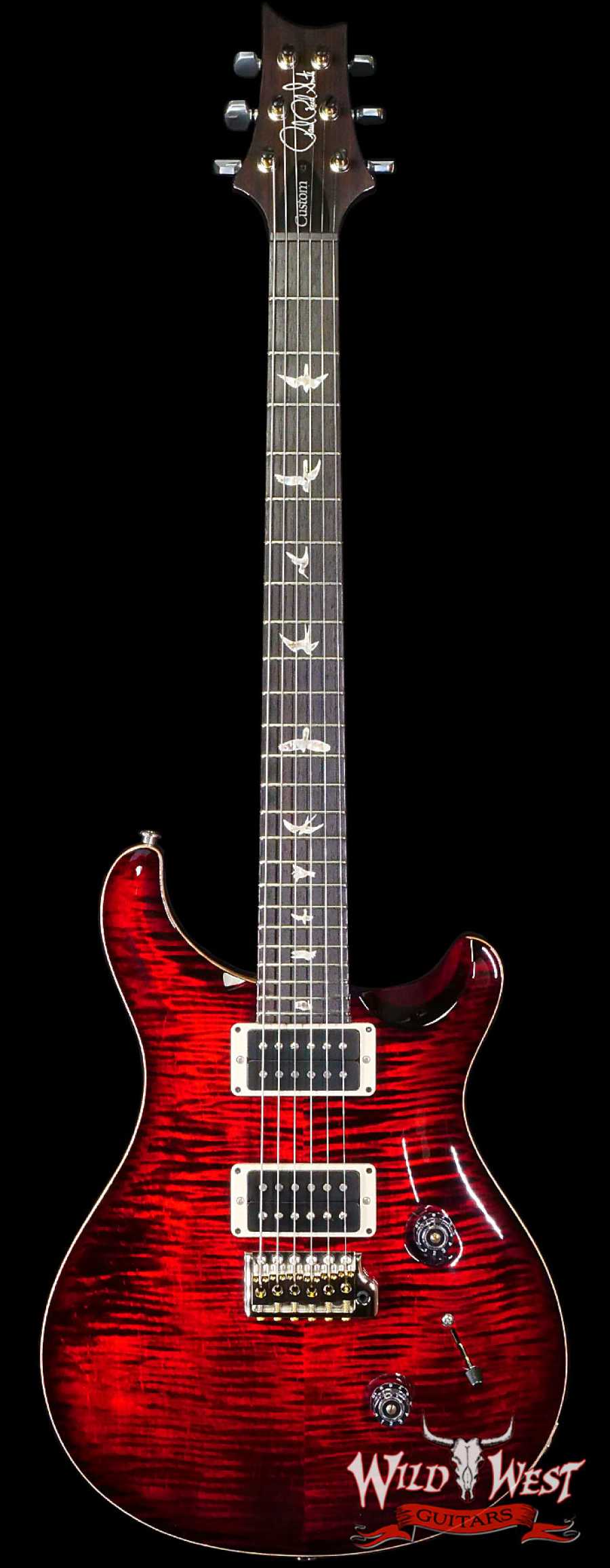 prs-core-cu24-373791-main__wwg_large.jpg 2023 Paul Reed Smith PRS Core Series Custom 24 Rosewood Fingerboard Fire Red 7.65 LBS - Image 1