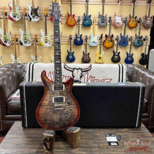 Paul Reed Smith PRS Core Series Custom 24 Rosewood Fingerboard Charcoal Cherry Burst 7.65 LBS - Image 5