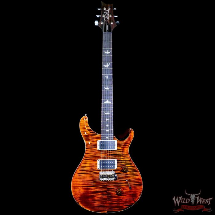 Paul Reed Smith PRS Core Series Custom 24 Rosewood Fingerboard Orange Tiger 7.65 LBS - Image 3
