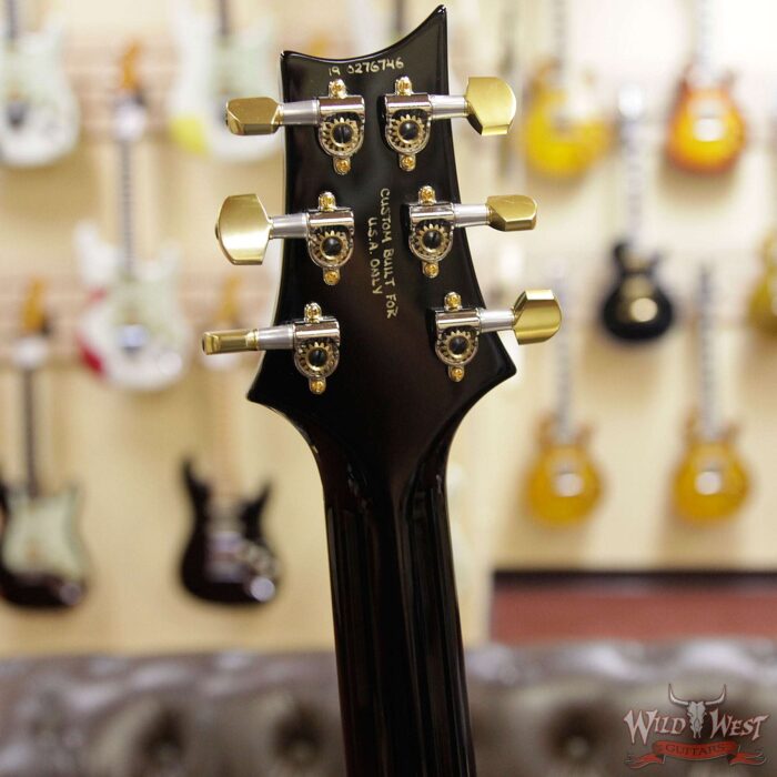 PRS Core Custom 24 with 58/15 LT Pickups Brazilian Rosewood Fingeboard Dark Magenta Metallic - Image 10