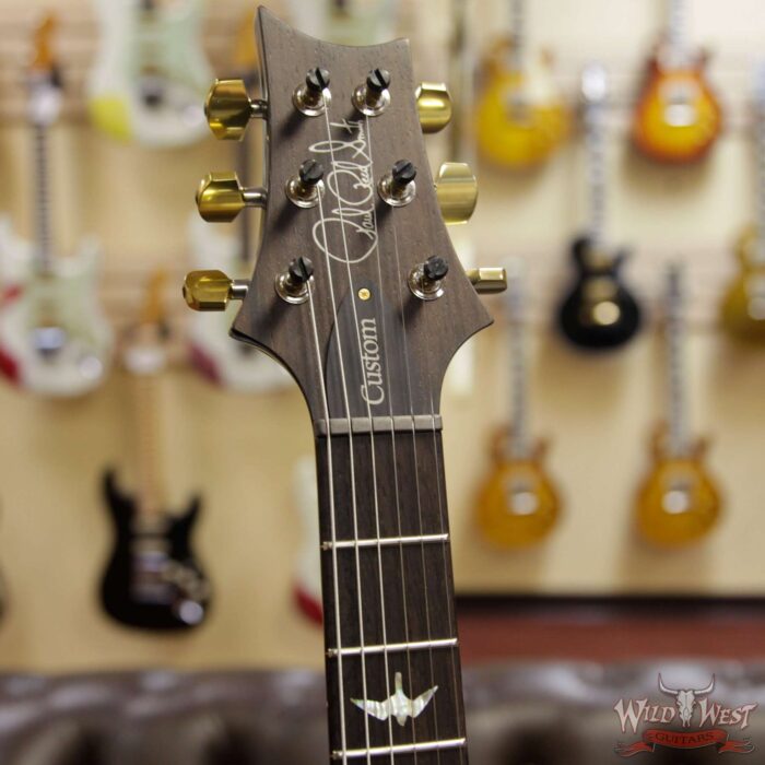 PRS Core Custom 24 with 58/15 LT Pickups Brazilian Rosewood Fingeboard Dark Magenta Metallic - Image 6