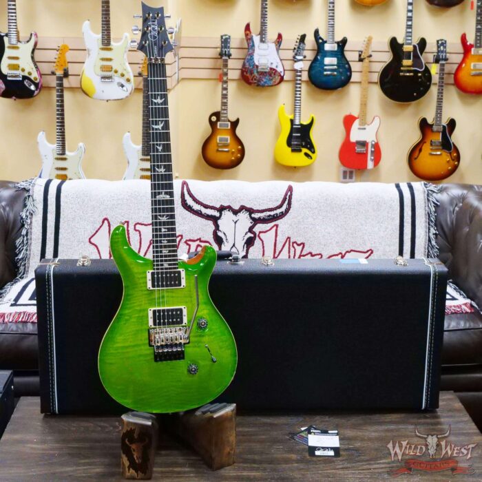Paul Reed Smith PRS Core Series Custom 24 Floyd Rose Ebony Fingerboard Eriza Verde - Image 6