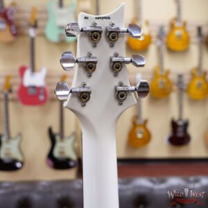 Paul Reed Smith PRS Core Model Flame Maple Top Custom 22 Piezo Rosewood Fingerboard Antique White - Image 9