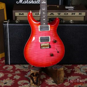 Paul Reed Smith PRS Core 10 Top Custom 24 Bonnie Pink Cherry Burst - Image 8