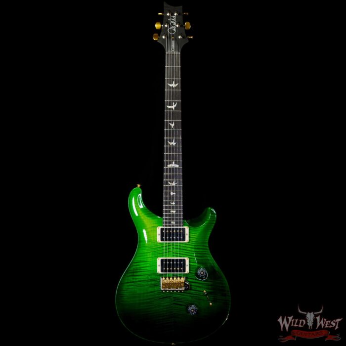 Paul Reed Smith PRS Core 10 Top Custom 24 Ebony Fingerboard Emerald Fade Wrap - Image 3