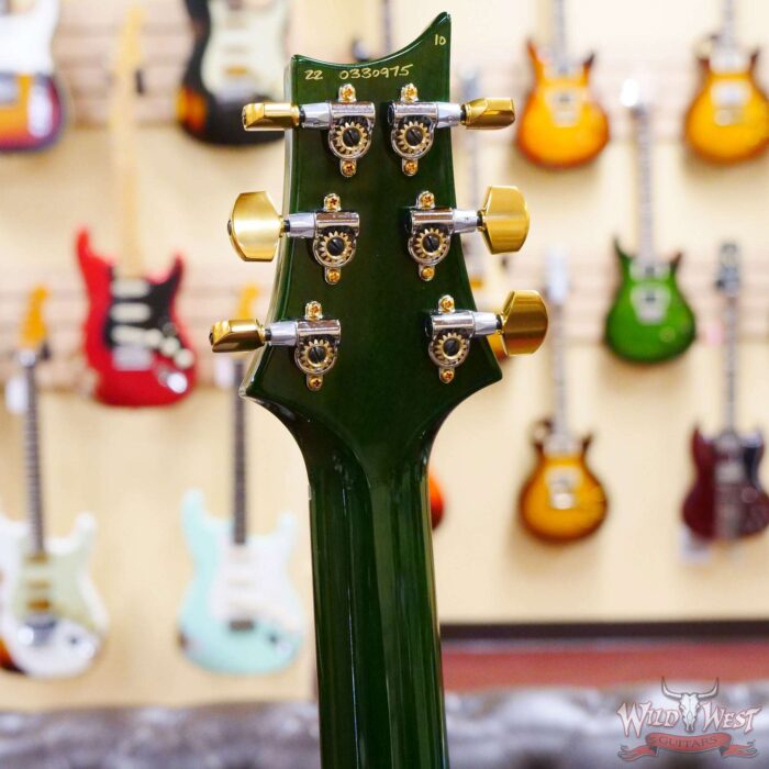 Paul Reed Smith PRS Core 10 Top Custom 24 Ebony Fingerboard Emerald Fade Wrap - Image 9