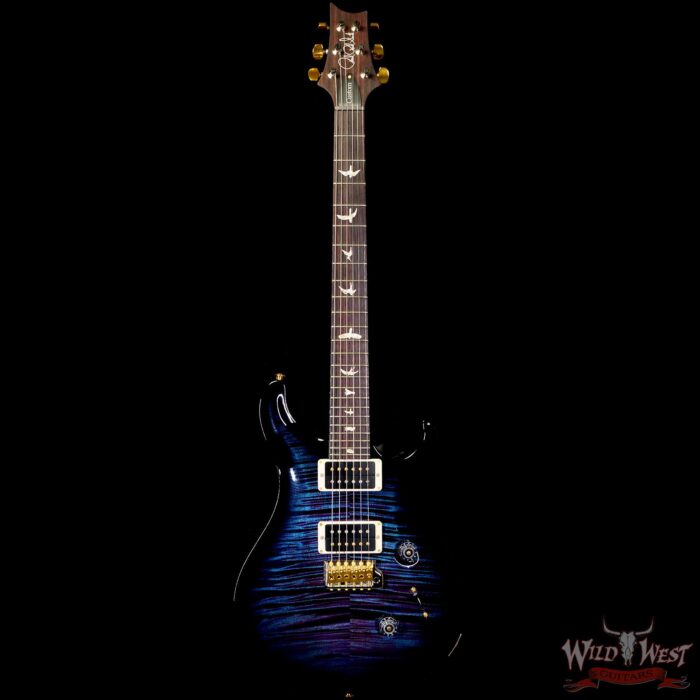 Paul Reed Smith PRS Core 10 Top Custom 24 Rosewood Fingerboard Ultra Violet Smokewrap Burst - Image 3