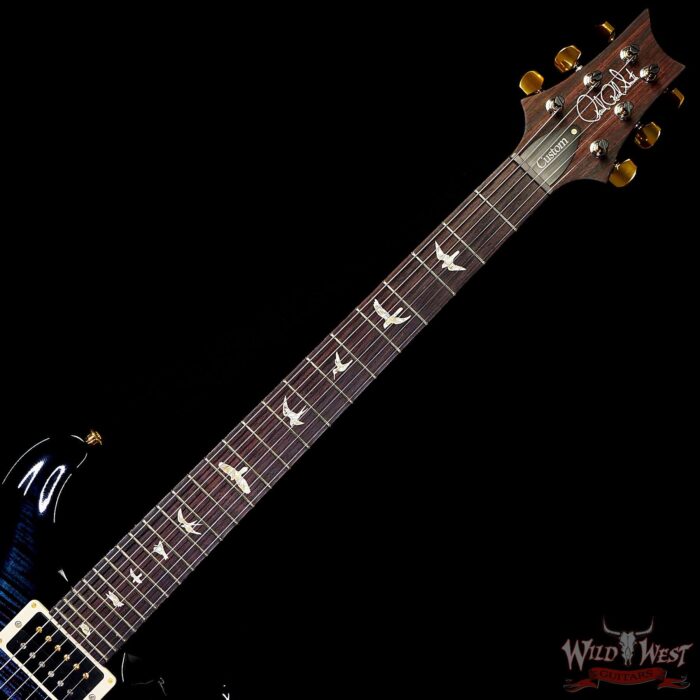 Paul Reed Smith PRS Core 10 Top Custom 24 Rosewood Fingerboard Ultra Violet Smokewrap Burst - Image 4