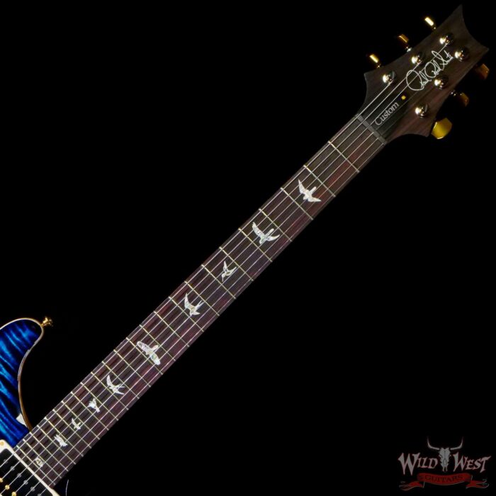 Paul Reed Smith PRS Core Series 10 Top Custom 24-08 Rosewood Fingerboard Cobalt Blue - Image 4