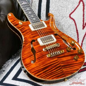 Paul Reed Smith PRS Core Series 10 Top McCarty 594 Hollowbody II Orange Tiger 5.60 LBS - Image 7