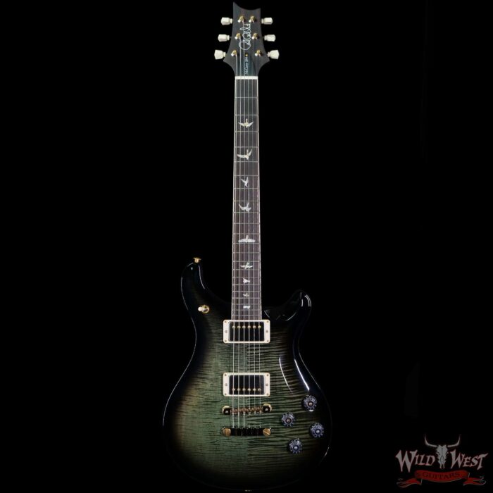 Paul Reed Smith PRS Core 10 Top McCarty 594 Flame Maple Top Rosewood Fingerboard Trampas Green Smokeburst - Image 3