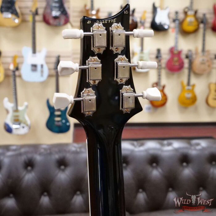 Paul Reed Smith PRS Core 10 Top McCarty 594 Flame Maple Top Rosewood Fingerboard Trampas Green Smokeburst - Image 9