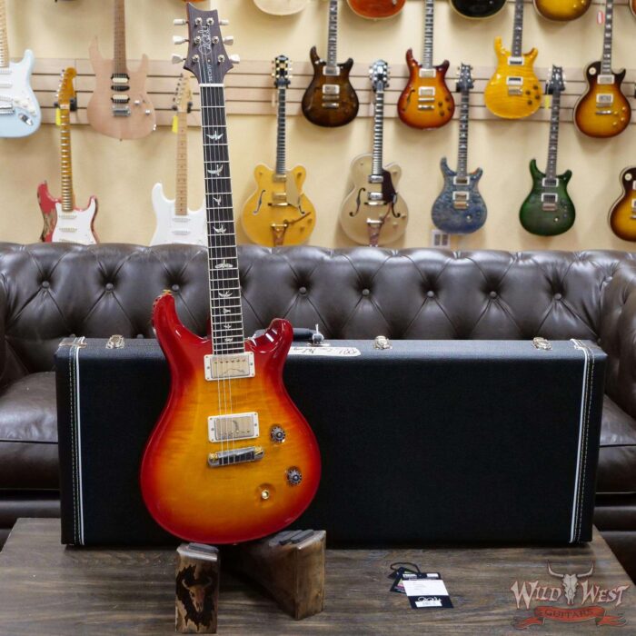 Paul Reed Smith PRS Core McCarty Flame 10 Top East Indian Rosewood Fingerboard Cherry Sunburst - Image 5