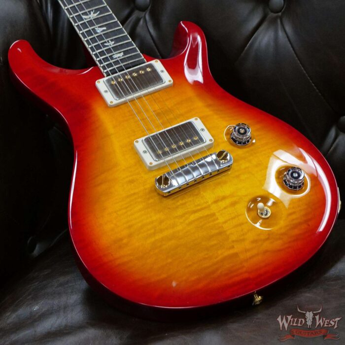 Paul Reed Smith PRS Core McCarty Flame 10 Top East Indian Rosewood Fingerboard Cherry Sunburst - Image 7
