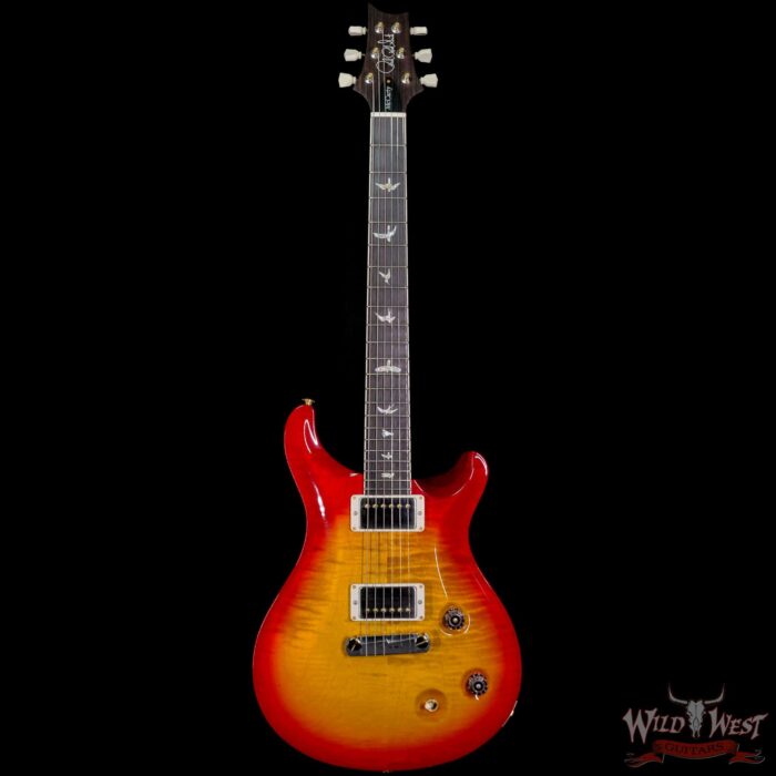 Paul Reed Smith PRS Core McCarty Flame 10 Top East Indian Rosewood Fingerboard Cherry Sunburst - Image 3