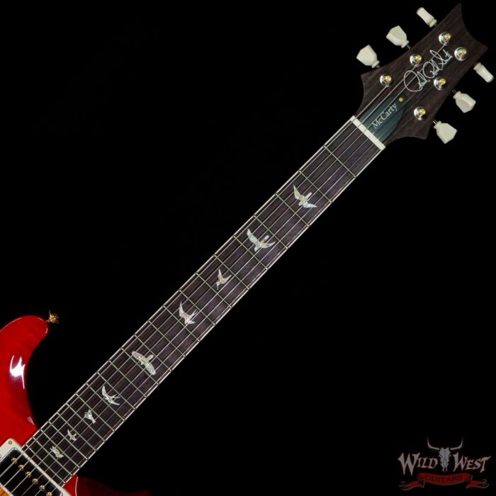Paul Reed Smith PRS Core McCarty Flame 10 Top East Indian Rosewood Fingerboard Cherry Sunburst - Image 4