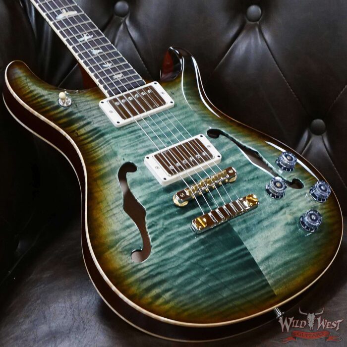 Paul Reed Smith PRS Core McCarty 594 Hollowbody II HB2 Trampas Green Tobacco Burst - Image 8