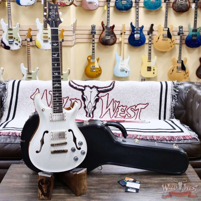 Paul Reed Smith PRS Core Series McCarty 594 Hollowbody II HBII594 Rosewood Fingerboard Antique White 5.90 LBS - Image 6