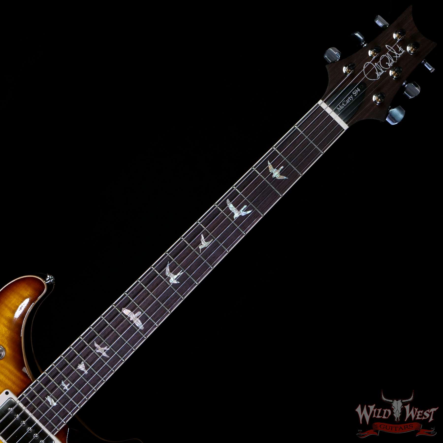 prs-core-hbii594-mccartysunburst-306497-nf__wwg.jpg Paul Reed Smith PRS Core McCarty 594 Hollowbody II HB2 McCarty Sunburst - Image 4