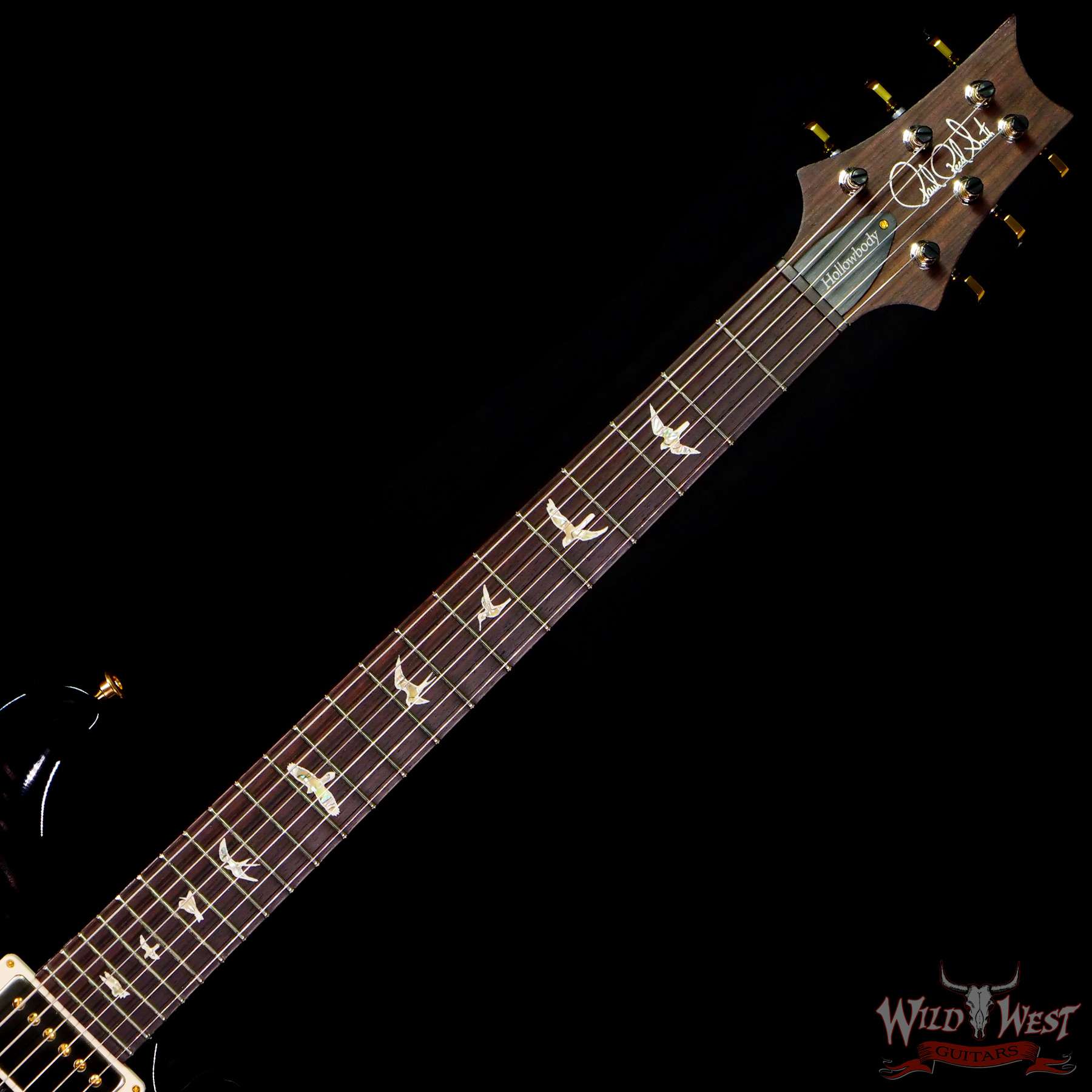 prs-core-hbiip-325836-c2__wwg.jpg Paul Reed Smith PRS Core 10 Top Hollowbody II Piezo HB2 Charcoal Smokeburst - Image 4