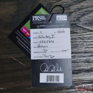 Paul Reed Smith PRS Core 10 Top Hollowbody II Piezo HB2 Charcoal Smokeburst - Image 11