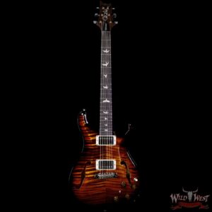 Paul Reed Smith PRS Core Series Hollowbody II Piezo HB2 Black Gold Wrapburst - Image 3