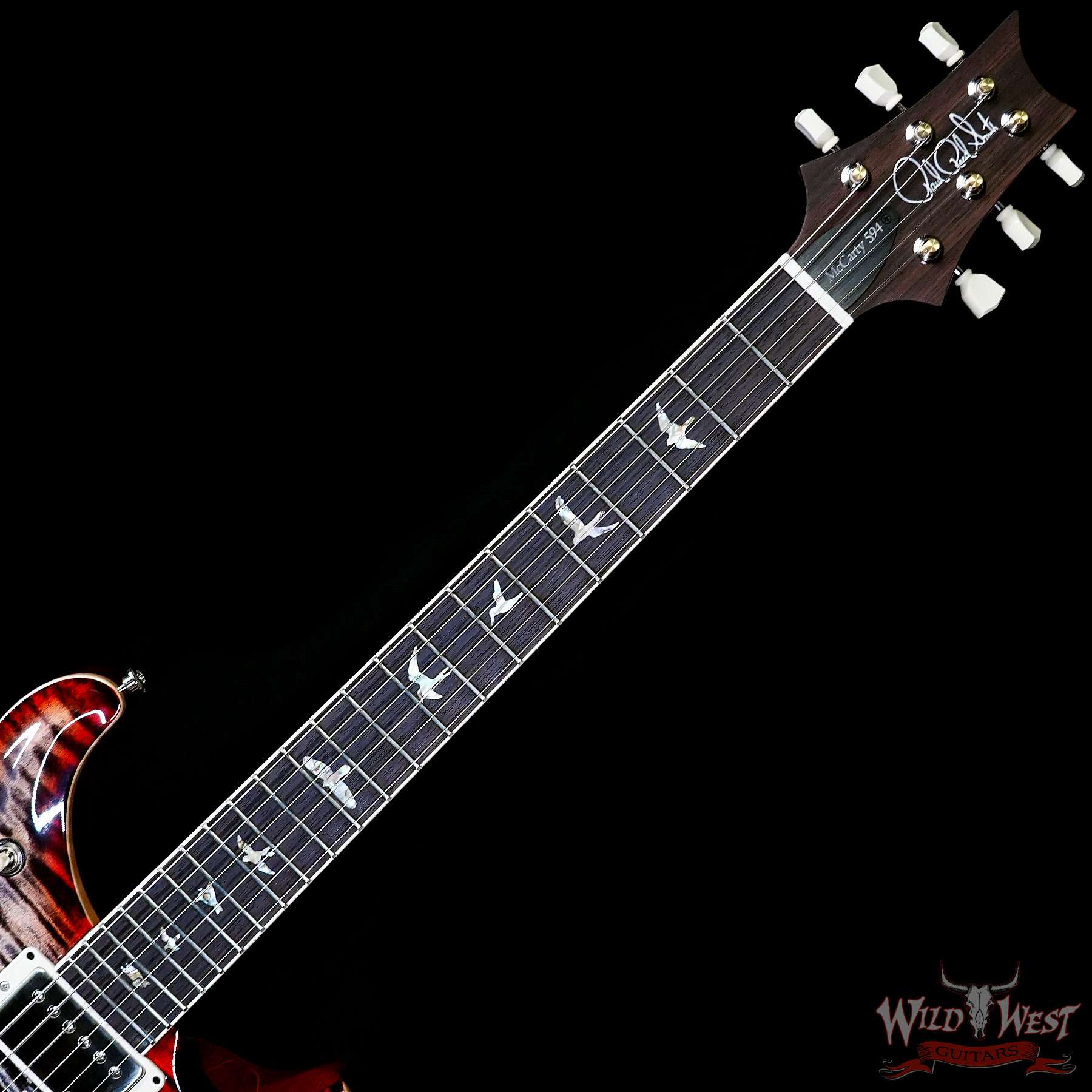 prs-core-mc594-ccb-378182-c2__wwg.jpg Paul Reed Smith PRS Core Series McCarty 594 Rosewood Fingerboard Charcoal Cherry Burst 8.05 LBS - Image 4