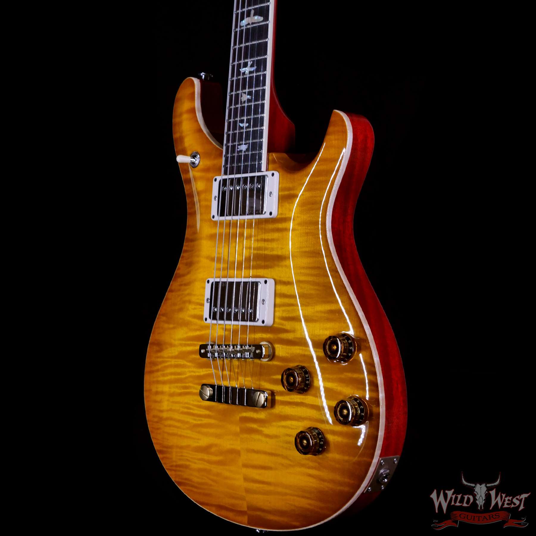 prs-core-mc594-mcsb-308641-br__wwg.jpg Paul Reed Smith PRS Core McCarty 594 Flame Maple Top Rosewood Fingerboard McCarty Sunburst - Image 2