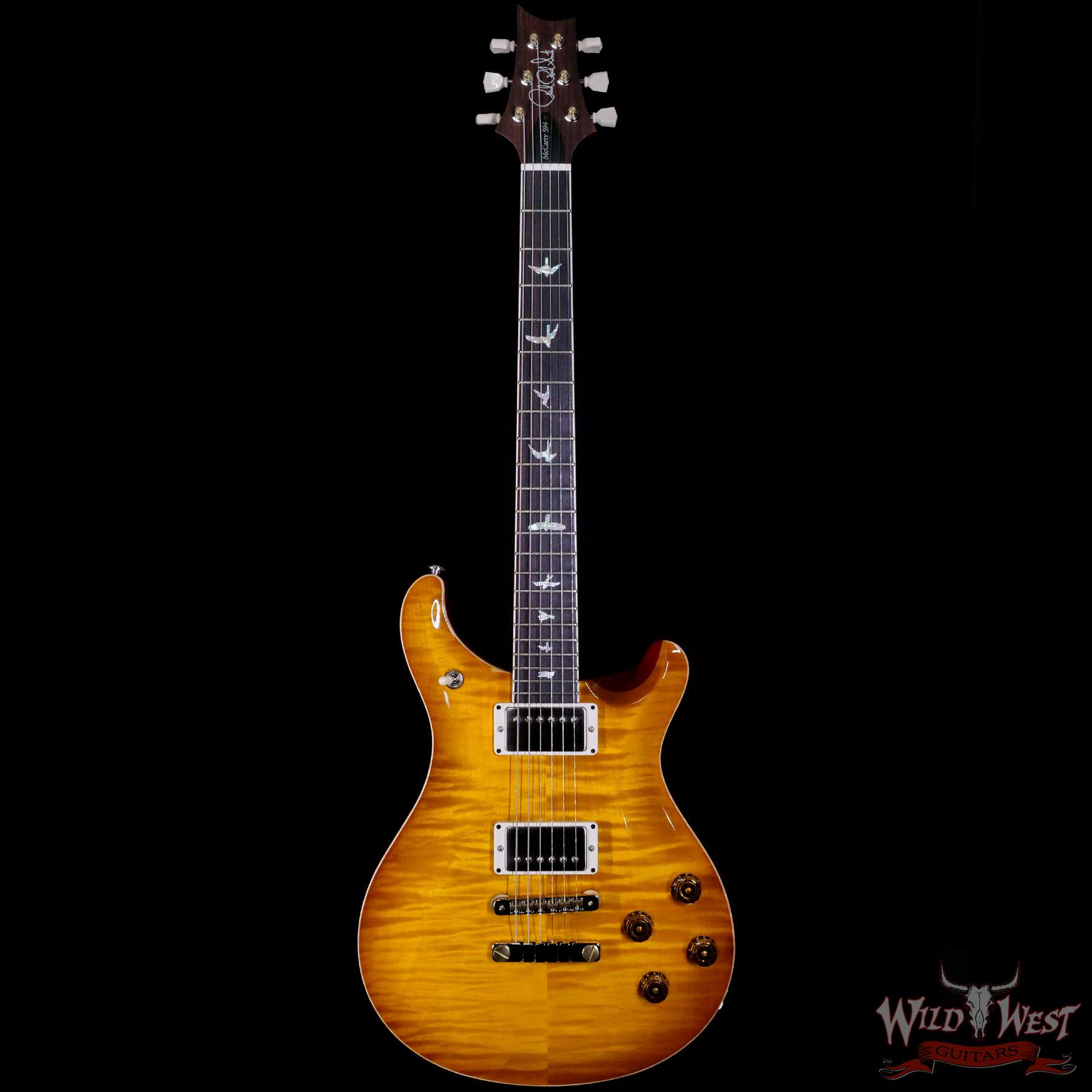 prs-core-mc594-mcsb-308641-f__wwg.jpg Paul Reed Smith PRS Core McCarty 594 Flame Maple Top Rosewood Fingerboard McCarty Sunburst - Image 3