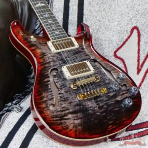 Paul Reed Smith PRS Core Series McCarty 594 Hollowbody II Charcoal Cherry Burst - Image 8