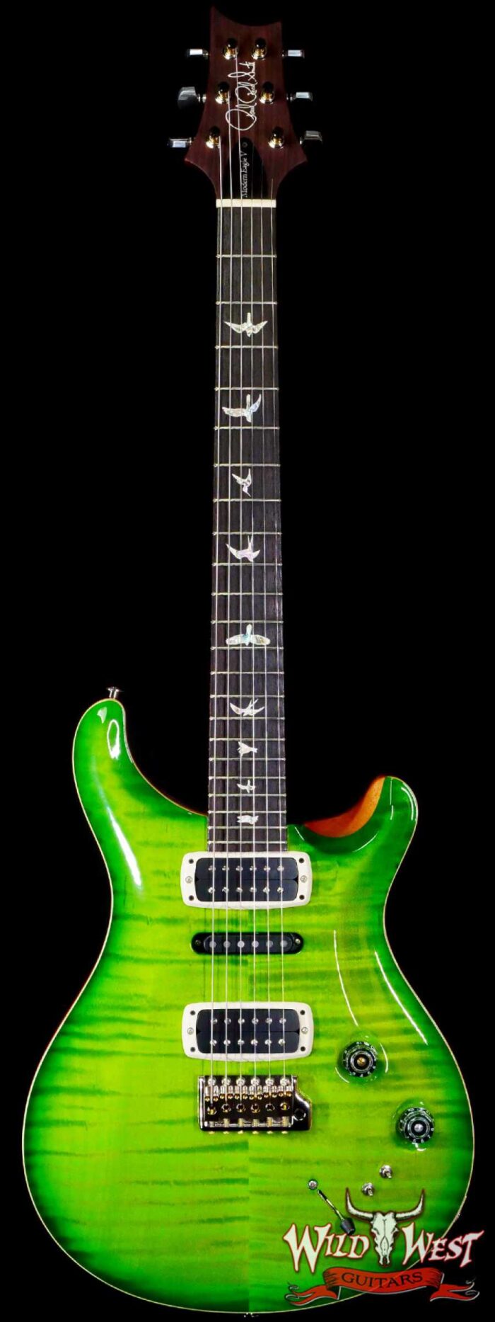 Paul Reed Smith PRS Core Series Modern Eagle V ME5 Rosewood Fingerboard Eriza Verde - Image 1