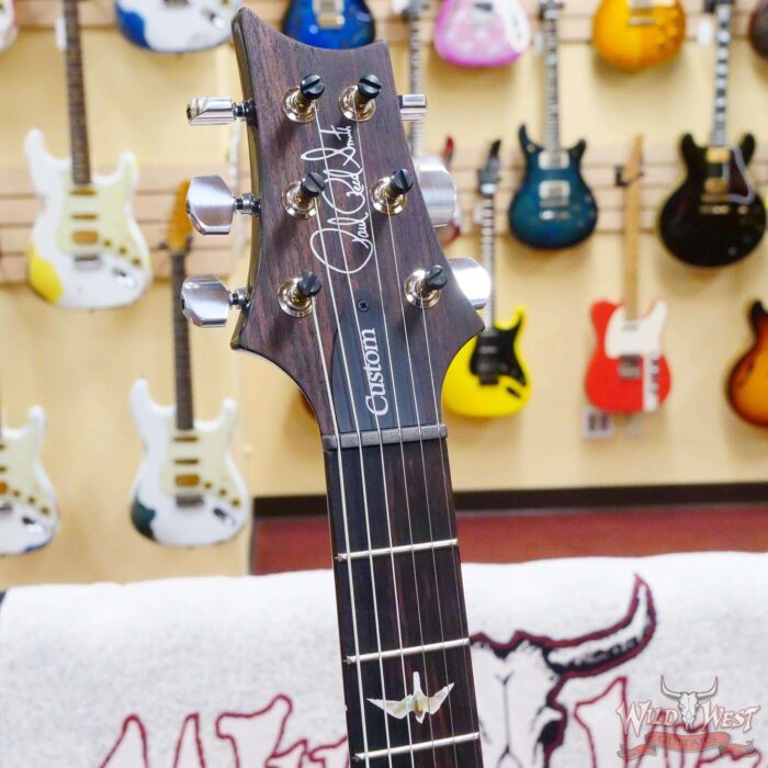 2023 Paul Reed Smith PRS Core Series Custom 24 Piezo Rosewood Fingerboard Charcoal Black Burst - Image 6