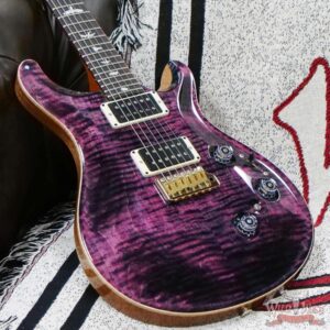 Paul Reed Smith PRS Core Series Custom 24 Piezo Rosewood Fingerboard Purple Iris Natural Back - Image 8