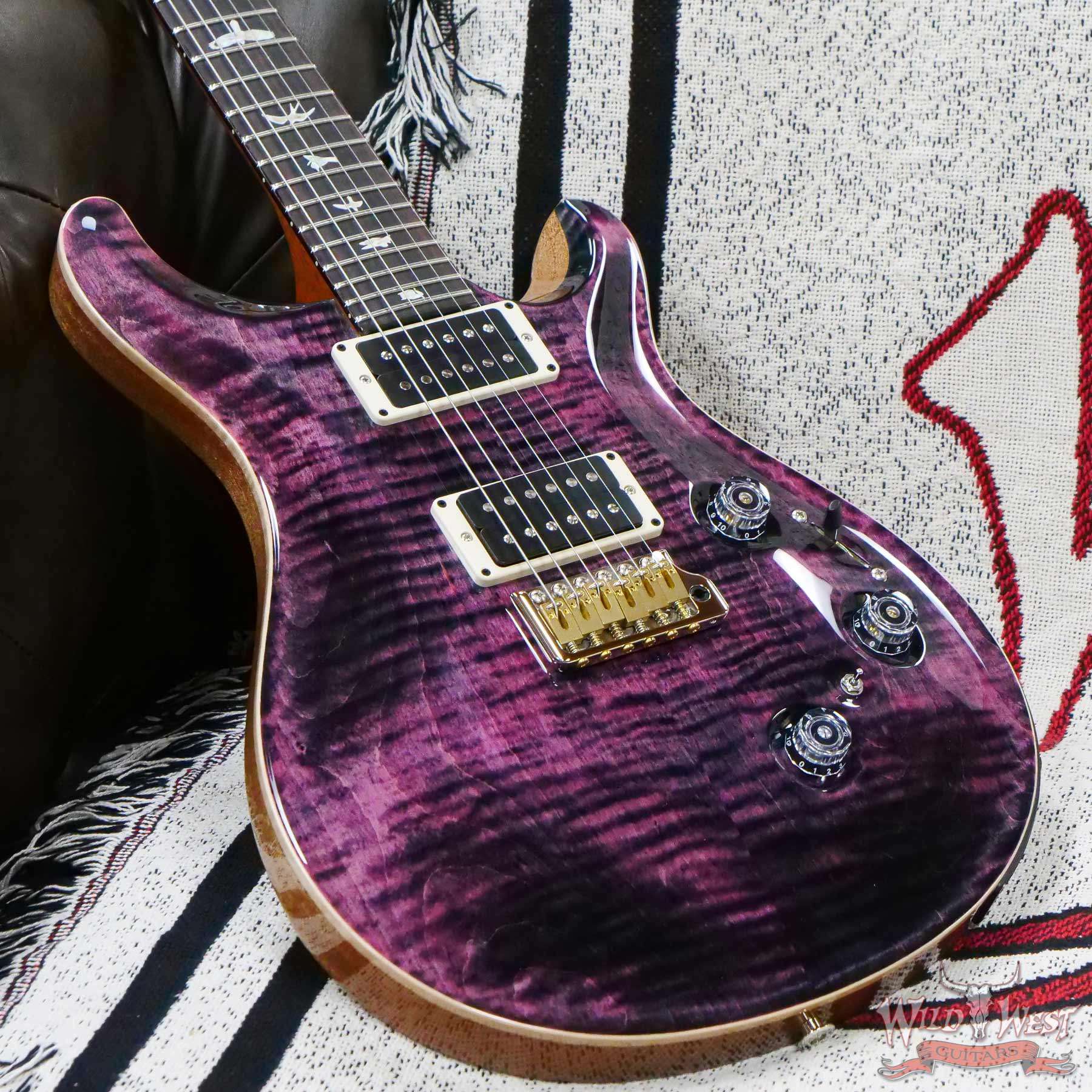 prs-core-p24-360293-d3__wwg.jpg Paul Reed Smith PRS Core Series Custom 24 Piezo Rosewood Fingerboard Purple Iris Natural Back - Image 8