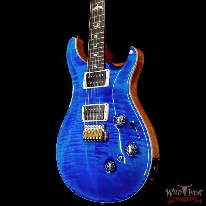 Paul Reed Smith PRS Core Series Custom 24 Piezo Rosewood Fingerboard Aquamarine Natural Back - Image 2