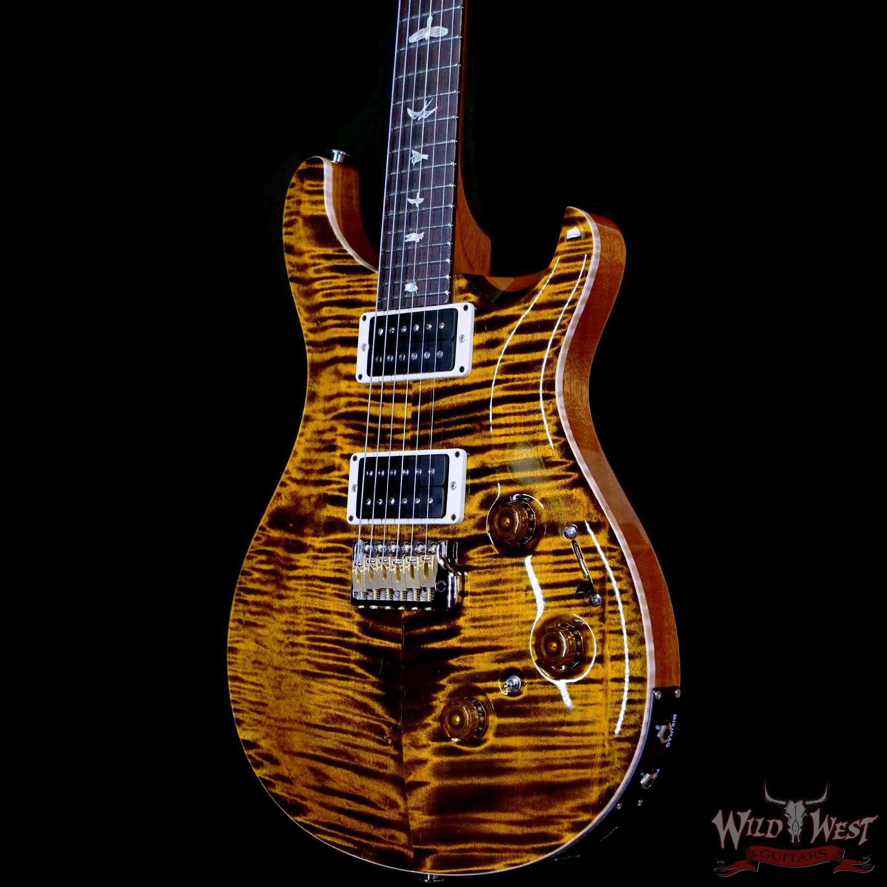 prs-core-p24-370368-br__wwg.jpg Paul Reed Smith PRS Core Series Custom 24 Piezo Rosewood Fingerboard Yellow Tiger with Natural Back 8.00 LBS - Image 2
