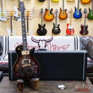 Paul Reed Smith PRS Core Series 10 Top Mark Tremonti Signature Singlecut with Stoptail Charcoal Tri-Color Burst - Image 5