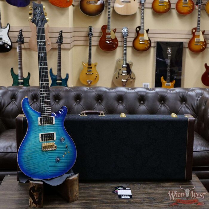 Paul Reed Smith PRS 2021 Core Custom 24-08 Artist Package Ebony Fingerboard Makena Blue - Image 5