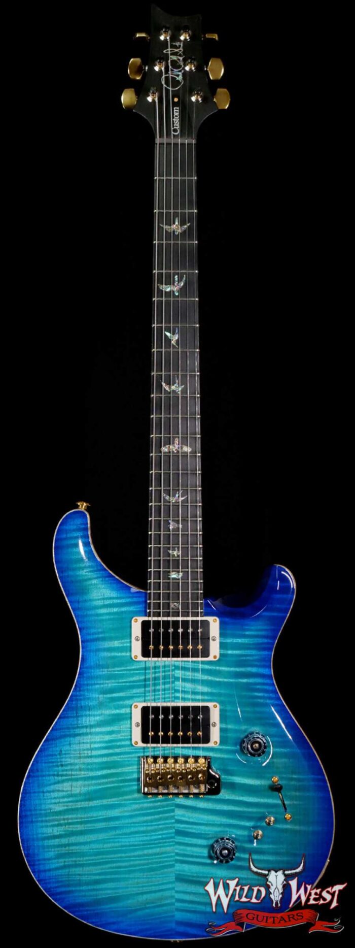 Paul Reed Smith PRS 2021 Core Custom 24-08 Artist Package Ebony Fingerboard Makena Blue - Image 1