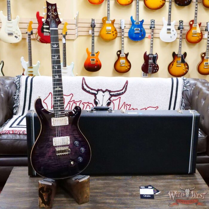 Paul Reed Smith PRS Core David Grissom Trem Signature DGT Birds Inlay Faded Violet Burst - Image 5