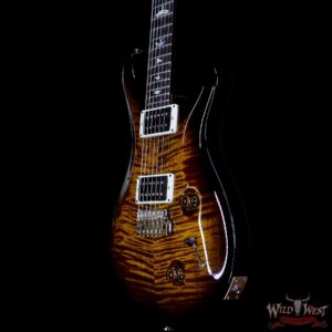 Paul Reed Smith PRS Core Flame Maple Tio Custom 22 Rosewood Fingerboard Black Gold Burst - Image 2