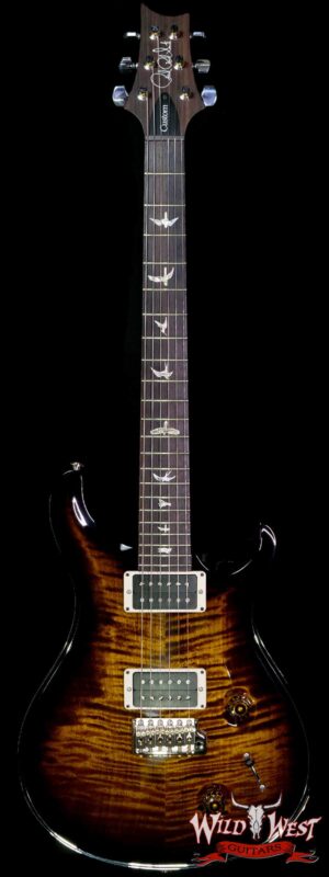 Paul Reed Smith PRS Core Flame Maple Tio Custom 22 Rosewood Fingerboard Black Gold Burst
