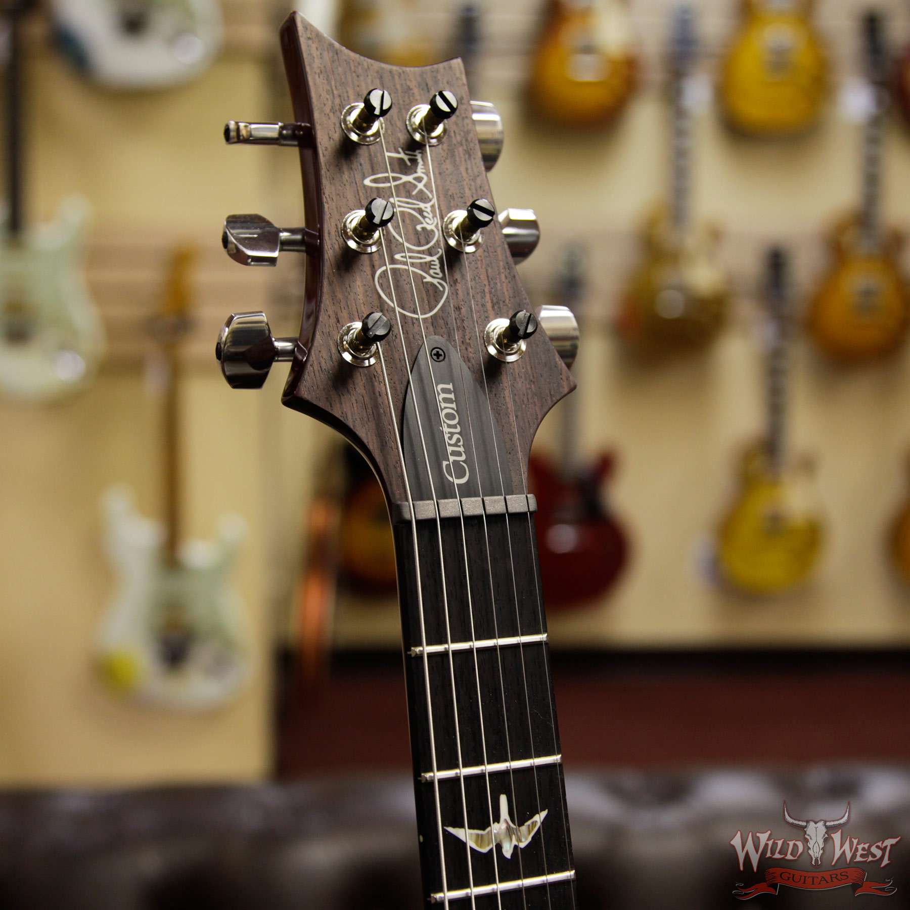 prs-cu24-265658-hf__wwg.jpg Paul Reed Smith PRS Custom 24 Flame Maple Top Rosewood Fingerboard Blood Orange - Image 10