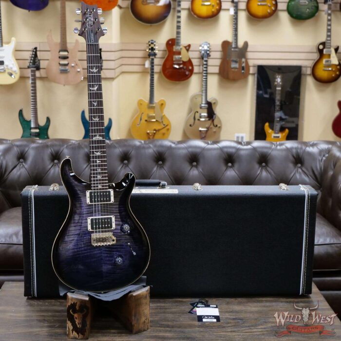 Paul Reed Smith PRS Core Custom 24 Flame Maple Top East Indian Rosewood Fingerboard Purple Mist - Image 5